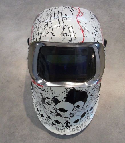 3M Speedglas 100V Auto Darkening Welding Helmet Boneyard Edition! Great Deal!