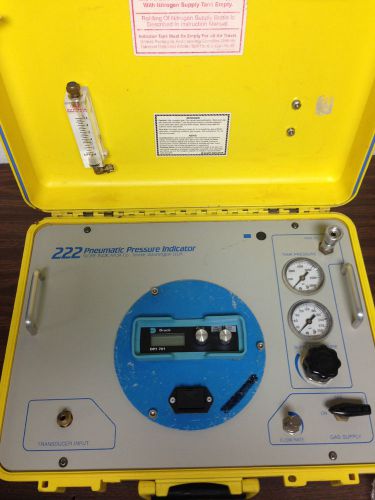 Slope indicator 222 pneumatic pressure indicator piezometer for sale