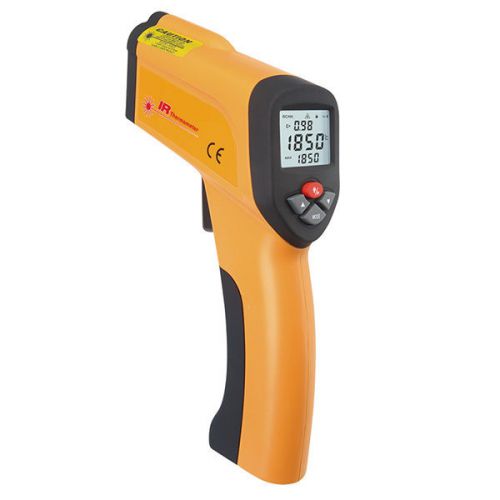 Pro Non-Contact High Temperature -50~1600°C 2912°F IR Infrared LCD Thermometer
