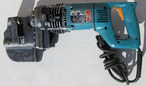 Hougen 10 ton ogura electro-hydraulic hole puncher 75002.5a as is for sale