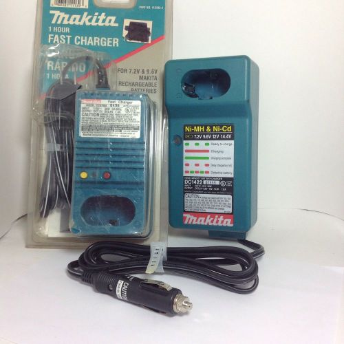 Makita Battery &amp; Car Charger 7.2V &amp; 9.6V &amp; 12V &amp; 14.4 Volts DC9700A &amp; DC1422