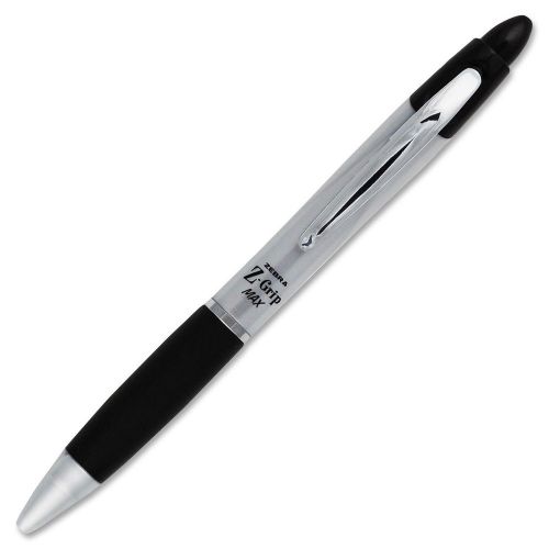 Zebra pen corporation z-grip max ballpoint pen black for sale