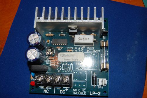 ESD, 12VDC OR 24VDC/2 AMP POWER SUPPLY/BATTERY CHARGER MODULE (LP-2)