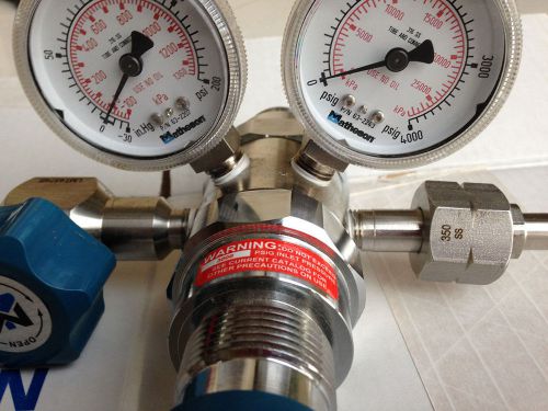 Matheson dual-stage high-purity ss regulator 8310a series - cga 350 for sale
