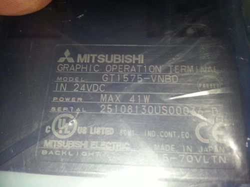 Mitsubishi HMI GT1575-VNBD †