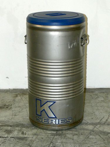 Taylor wharton k series dewar - model 3 k  liquid nitrogen storage - cryogenic for sale