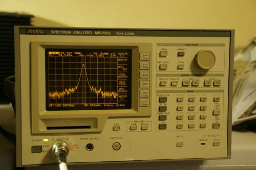 Anritsu  Spectrum Analyzer MS2601J with Original Paper Service Manual