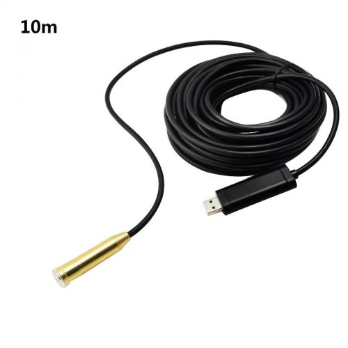 *VGA 300K-Snake Tube Pipe Camera USB Waterproof Borescope Endoscope Inspection