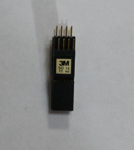 3M 16-PIN TEST CLIP GOLD SOIC .300&#034;  PN: 923665-16