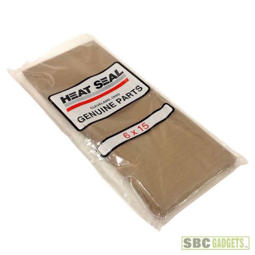 Heat seal teflon cover 6&#034; x 15&#034; 5901-011 new sealed for sale