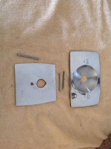 Two Shower Cover Plates Moen and American Standard