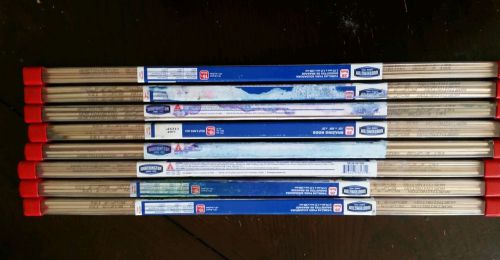 Eight pounds Worthington 15% Silver Brazing Rods - 28 Rods in Box