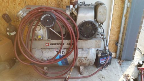 Air compressor ingersoll t30 gas drive for sale