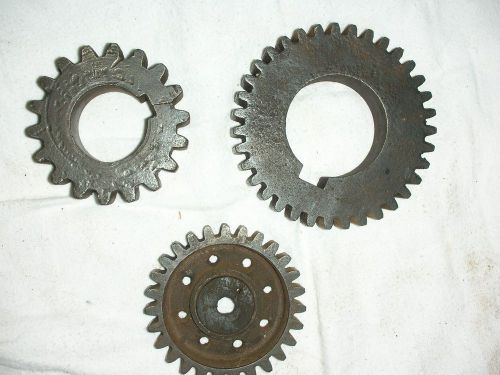 Main Crankshaft and Governor Gear for Hit and Miss Gas Engines 99 CENTS NR