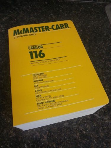 Mcmaster Carr Catalog #116
