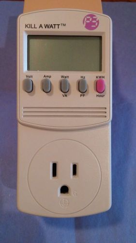 Kill a watt model p4400 electricity usage monitor by p3 international for sale
