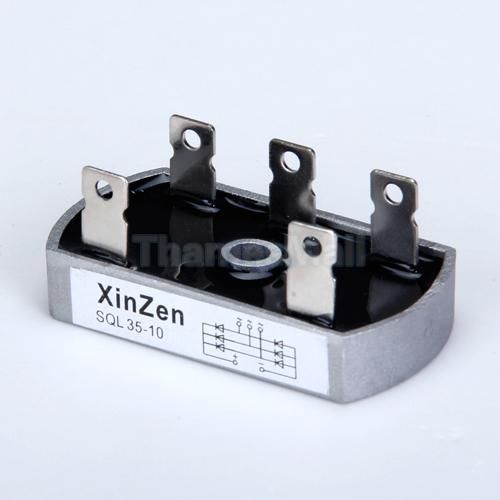 Type SQL35A 3-Phase Diode Bridge Rectifier 35A Amp 1000V High Quality