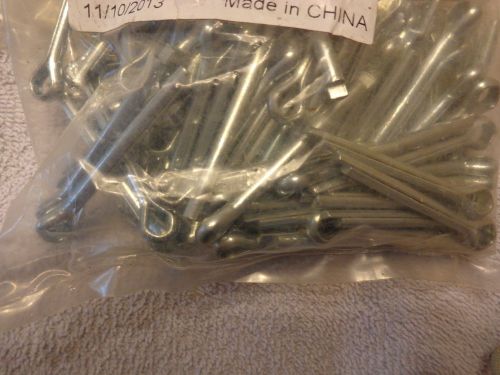 3/16&#034; x 1-3/4&#034; Zinc Finish Extended Prong Cotter Pin (QTY 100)