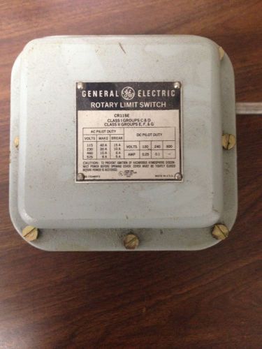 GE ROTARY LIMIT SWITCH