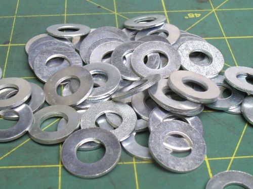 FLAT WASHERS 3/8 SCREW SIZE SAE ID 3/8 OD 13/16 ZINC PLATED (QTY 29) #57358