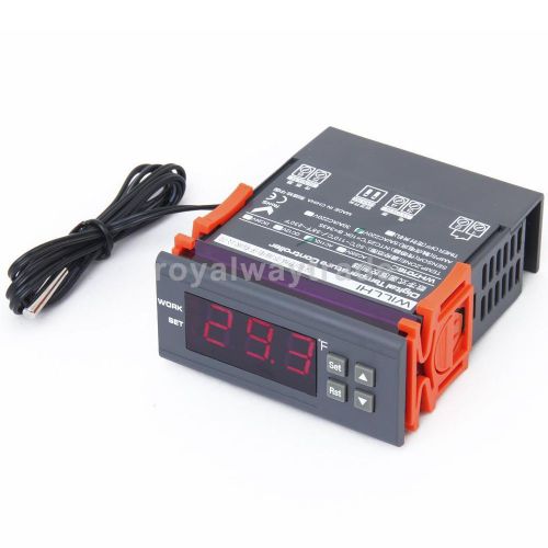 Digital temperature controller thermostat wh7016c sensor for freezer water tanks for sale