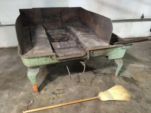 Large buffalo forge table blacksmith sword maker vintage antique clinker for sale