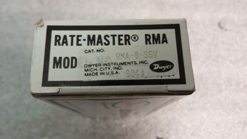 Dwyer RMA-8-SSV Rate-Master Flowmeter