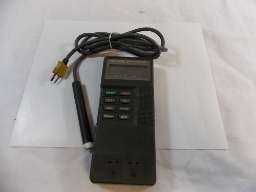 Fluke 52 k/j thermoneter with surface probe for sale