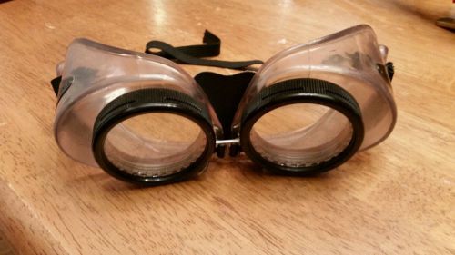 Vintage Cutting/ Welding Goggles Glasses  Steampunk Aviator Pilot Style