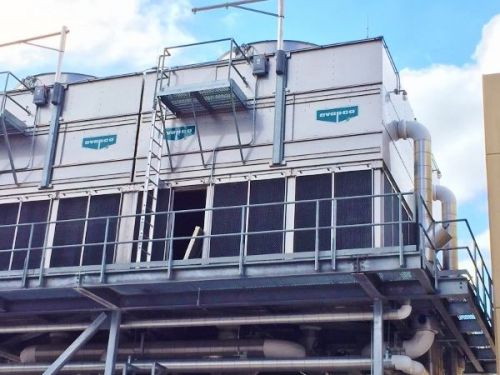 1224 Ton- Used Evapco Cooling Tower-All Stainless Steel-2011