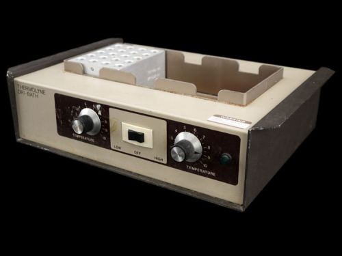 Barnstead/thermolyne db28125 analog dri-bath incubator w/1x heat block parts for sale