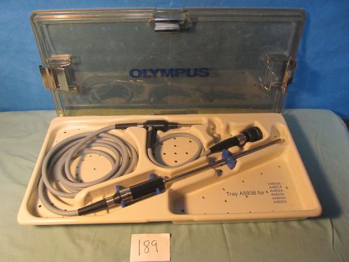 Olympus A4801A 10mm 0 degree Video Laparoscope W/Sterilization Tray