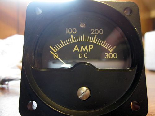 A&amp;M Instrument DC Ammeter Mil A-6752 560-603 Amp Meter Gauge