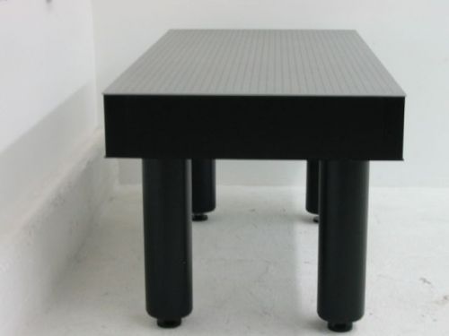 NEWPORT 3&#039; x 4&#039; OPTICAL TABLE w/ NRC ADJUSTABLE HEIGHT LEG SET, breadboard
