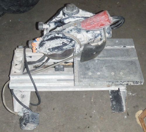 NICE USED WORKING PEARL ABRASIVE WET SAW TILE SAW VX 2.1 VX2