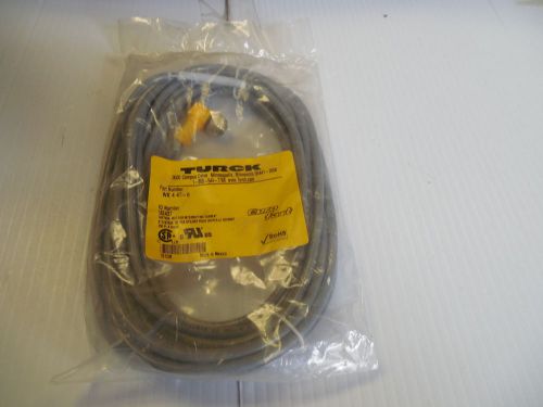 NEW TURCK FEMALE CONNECTOR ASSEMBLY WK 4.4T-6 WK44T6 250V 4A 4 A AMP