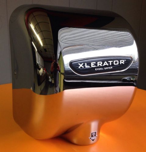 Excel Dryer XLERATOR Automatic Surface Mounted 277 Volt Hand Dryer in Chrome