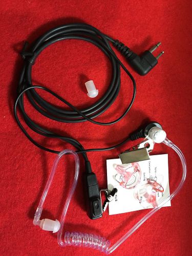 Kflexheadsets fbi style clear tube 2 pin for kenwood baofeng radio w/ear molds for sale