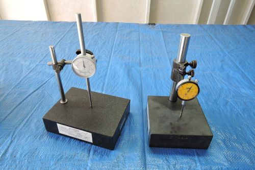 Machinist Granite base Comparator Stands with Indicators