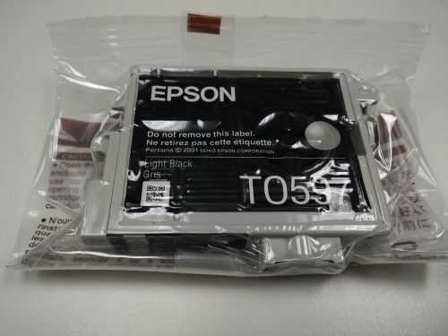 BRAND NEW SEALED Genuine Epson T0597 Light Black Ink Cartridge for Photo R2400