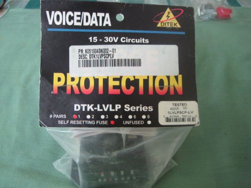 DITEK Voice/Data Protection DTK-LVLAWG Series New in Package