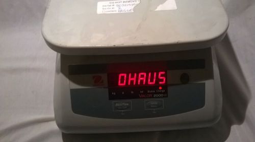 OHAUS V21PW3 Digital Packaging Portioning Scale 6lb Cap