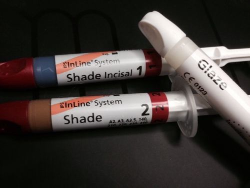 Ivoclar IPS InLine System , Glaze , Shade Incisal 1  , Shade 2