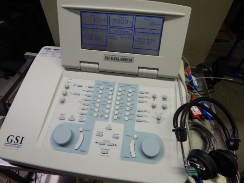 Grason Stadler GSI 61 Audiometer with accessories