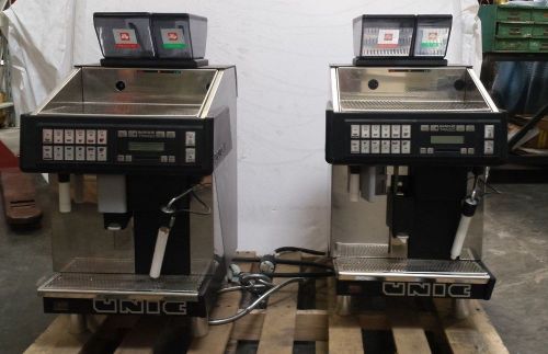 Two unic tango s solo milk super automatic one step espresso maker for sale