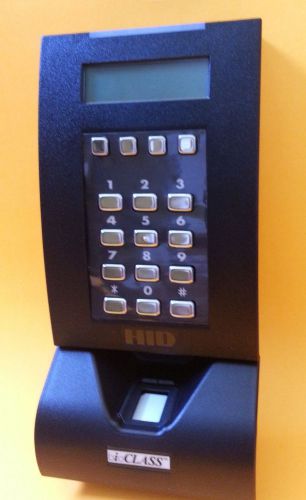 Hid rwklb575 biometric iclass keypad reader/writer  6181bk4000000 for sale
