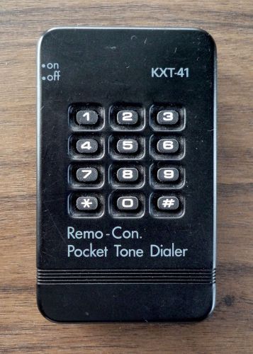 Vintage Remo-Con Pocket Tone Dialer Model KXT-41 Working