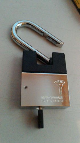 Mul-t-lock  #13 padlock with removable shackle and shackle protector. for sale