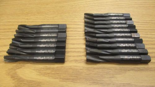 Lot of 17 osg 3/8 -16 nc hand taps 3 flute hss exotap-vc10! #7116 #9847 r#0184 for sale
