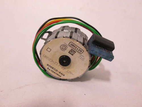 NEW SAIA UBD23-Z17-Z2 STEPPER 12V-AC ELECTRIC MOTOR D363242